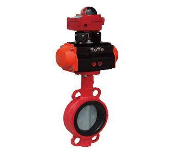 Pneumatic Wafer Butterfly Valve